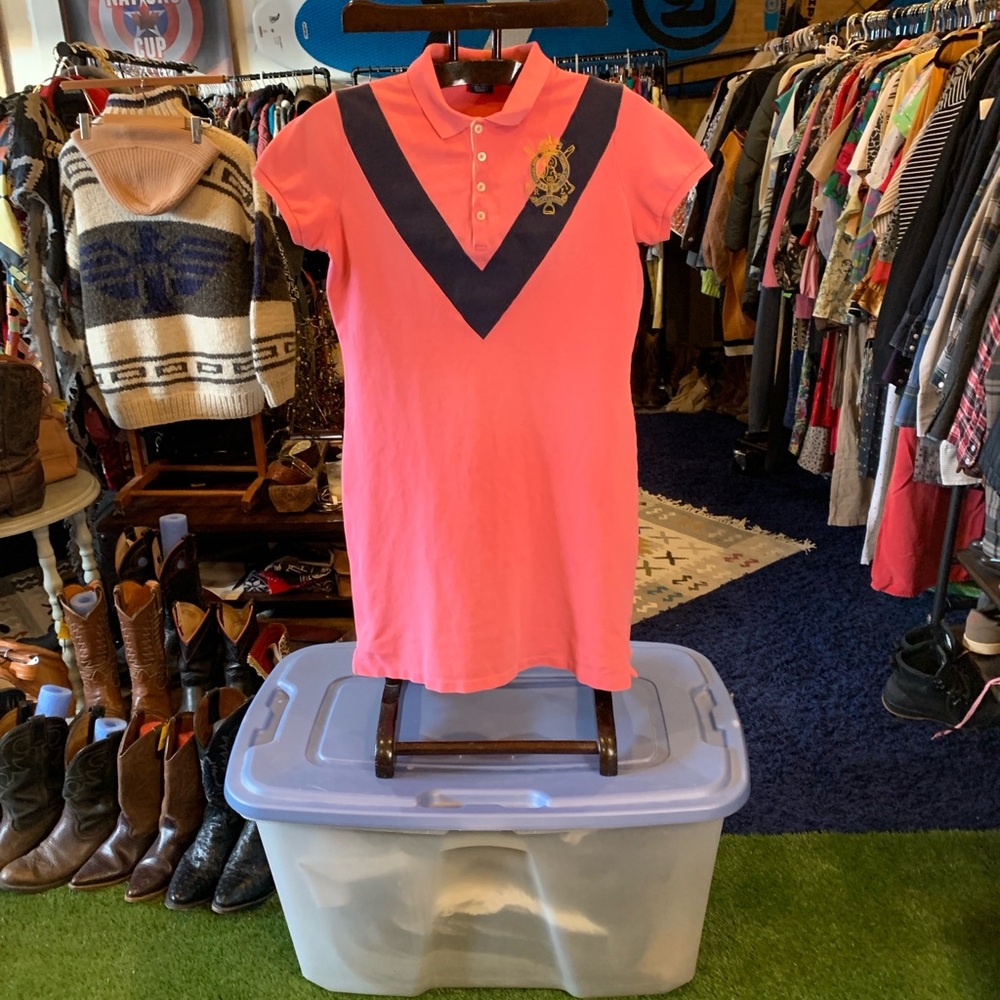 Ralph Lauren Sport Pink Cotton Dress